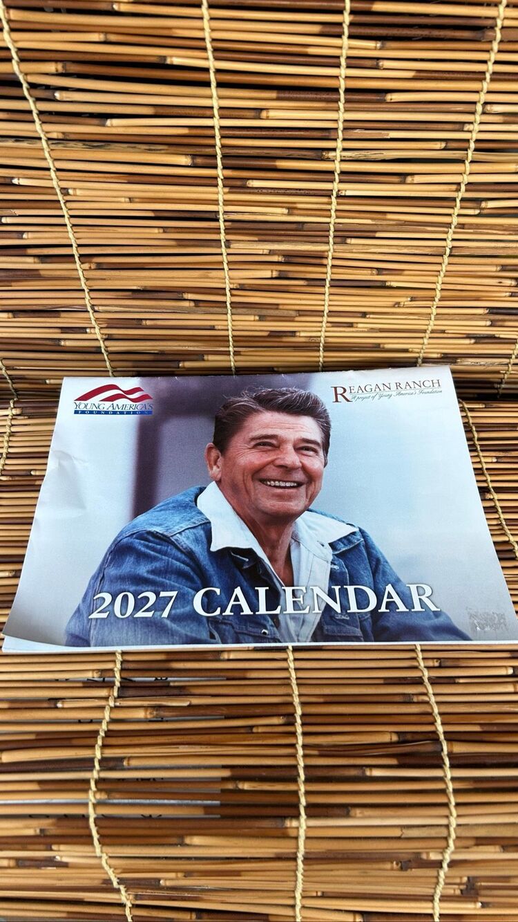 Reagan Ranch 2027 Calendar Wall Hanging